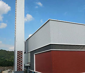 上海新能源垃圾发电厂钢结构防腐工程